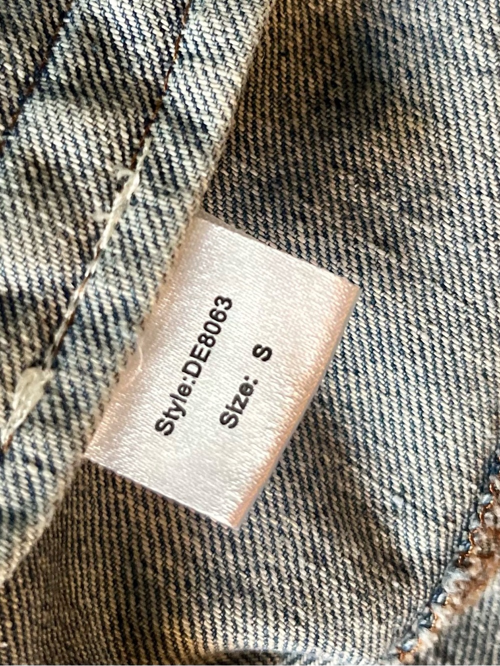 Elan Over-Sized Embellished Denim Jacket - Picture 8 of 10